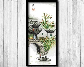 Chinese Cross Stitch Etsy