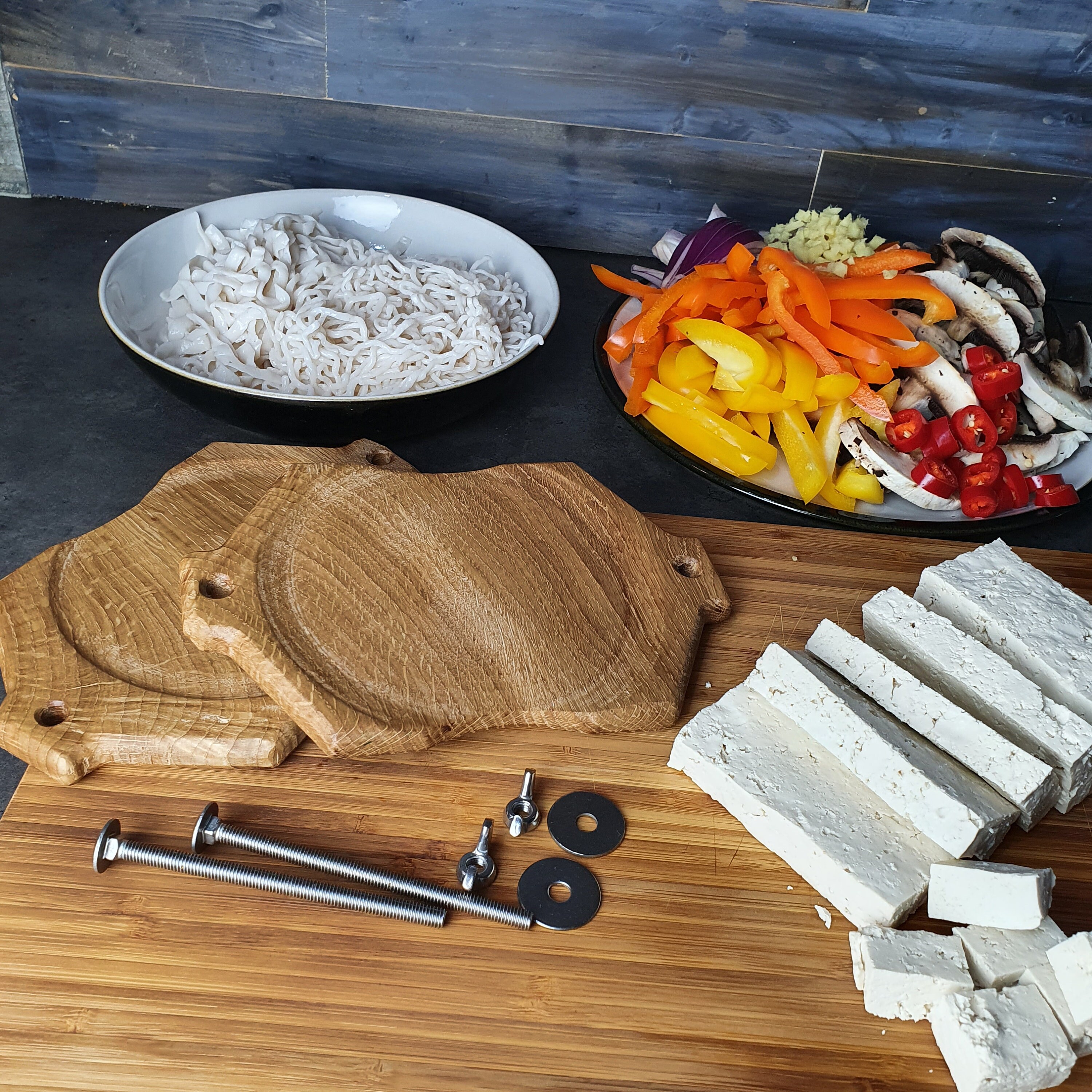 Handmade Hardwood Oak Tofu Press Ideal for Improving Your Etsy UK
