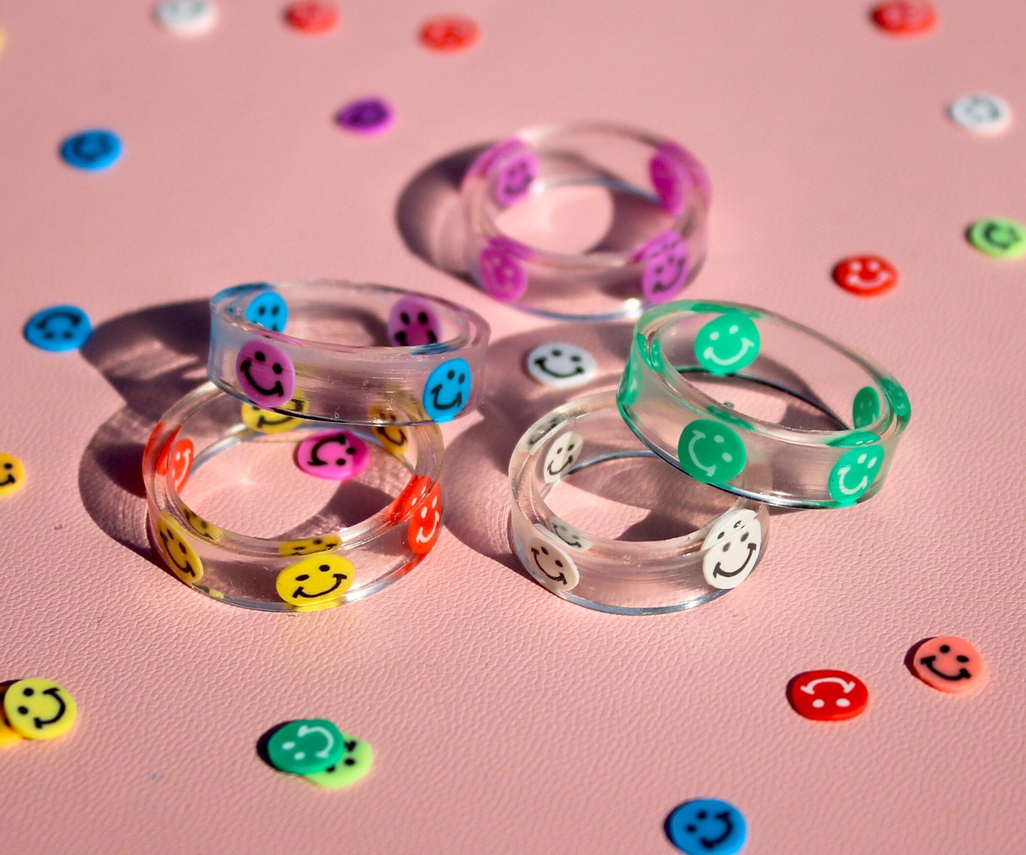 Smiley Ring Emoji Ring Happy Emoji Ring Happy Smiley Etsy México