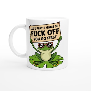 Lustiger Frosch-Keramikbecher: Sarkastisches Kaffee-Liebhabergeschenk