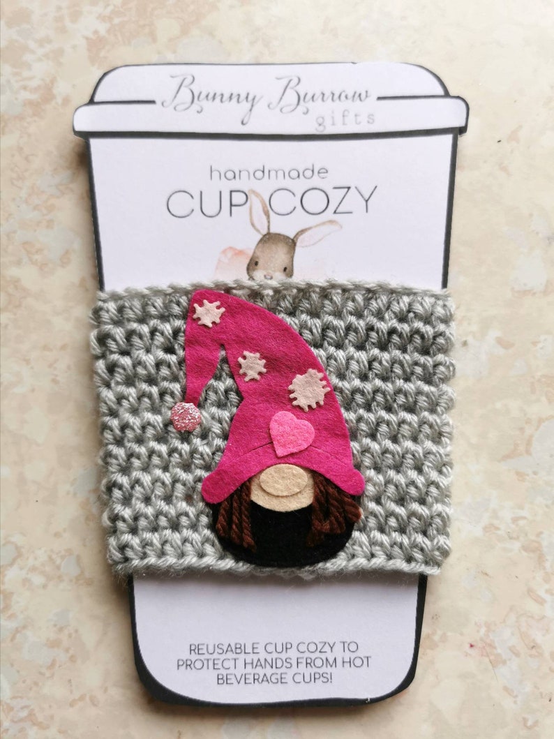 Travel Mug Cosy Gnome Cup Cosy Gnome Coffee Cup Cosy Coffee Cup Cozy Hygge Cup Cozy Gonk Gnome Travel Mug Cozy