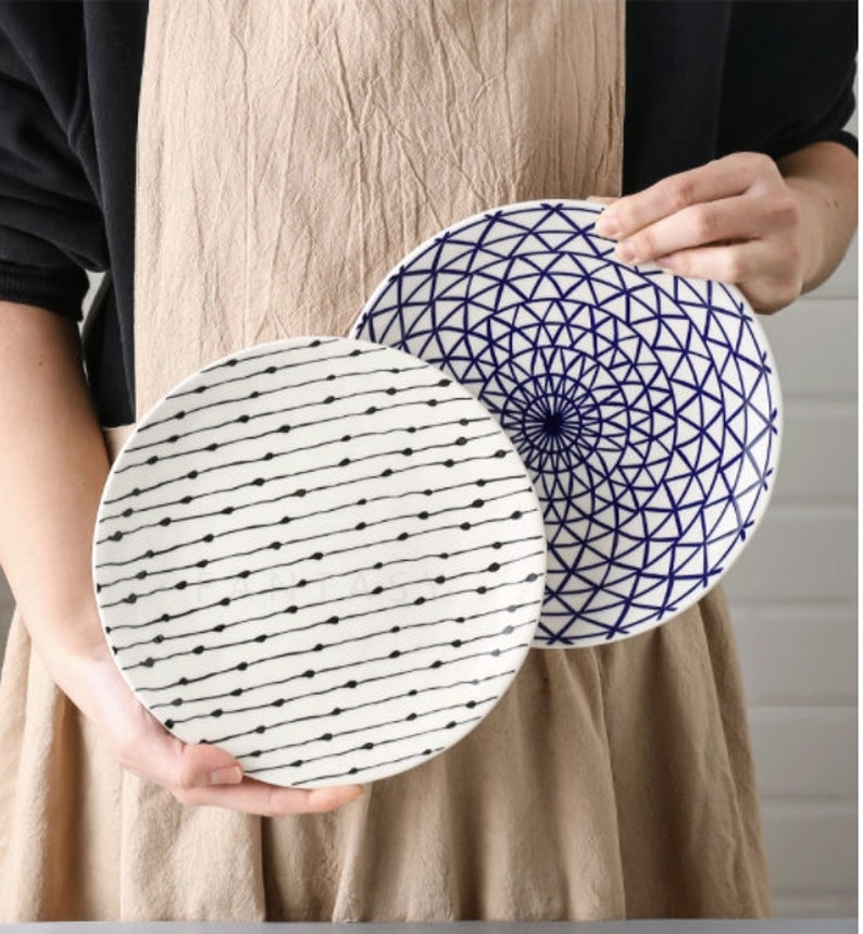 Ceramic Plate Coffee Cup Plate Coffee Mug Plate Tea Cup Etsy