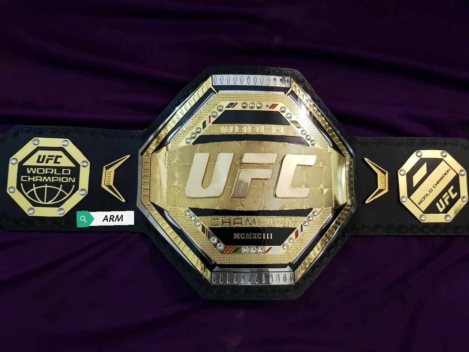 UFC Legacy Championship Replica Title Belt Adult Size Etsy