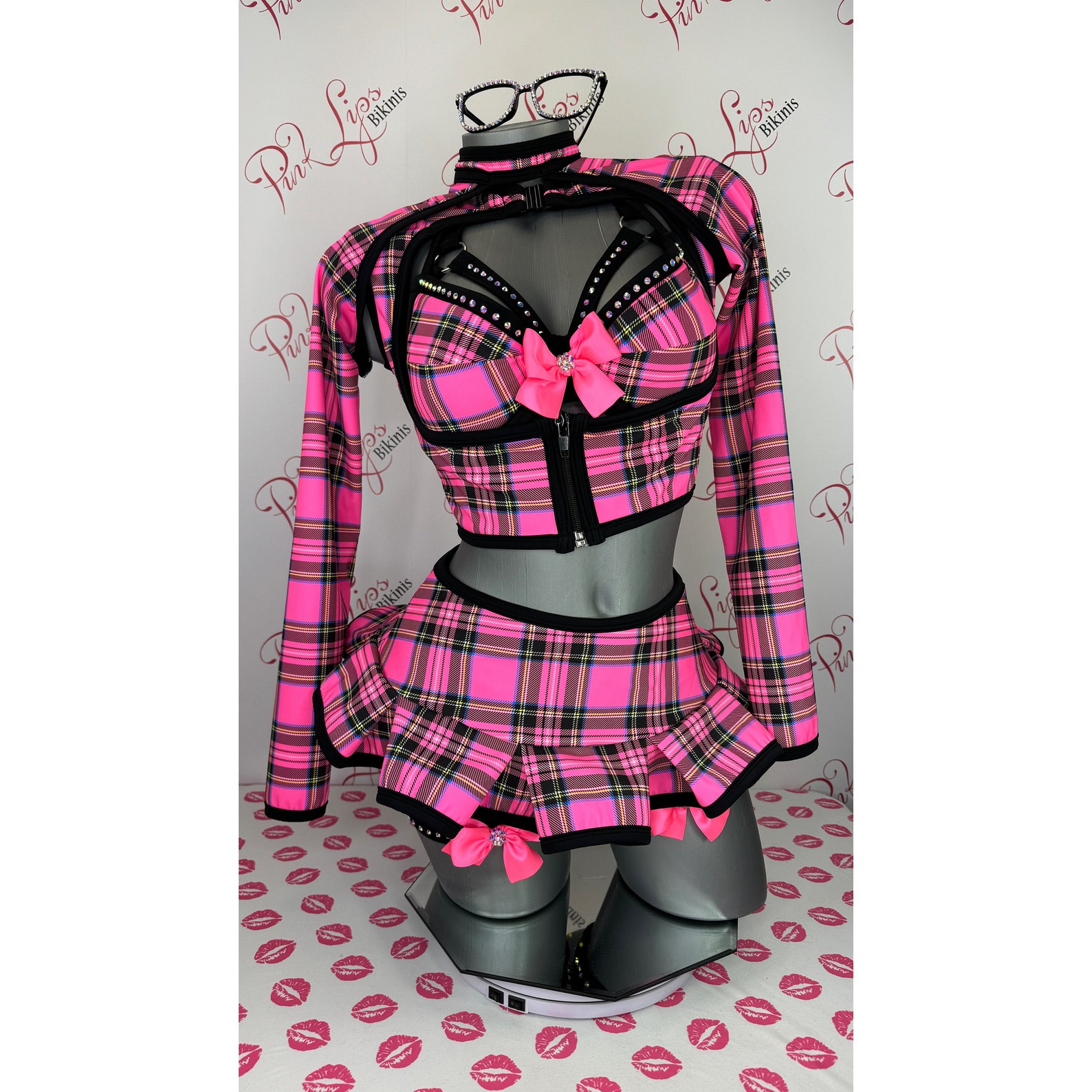 Roma 2pc Lavender Schoolgirl Costume