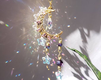 Purple SZWGMY Crystal Car Pendant Hanging Ornament Interior Accessories for Auto Rear View Mirror Hanging Decoration Home Decoration Purple SZWGMY Crystal Car Pendant Hanging Ornament Interior Accessories for Auto Rear View Mirror Hanging Decoration Home Decoration