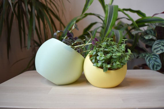 woven planter Campania Tall Sisal Weave Planter