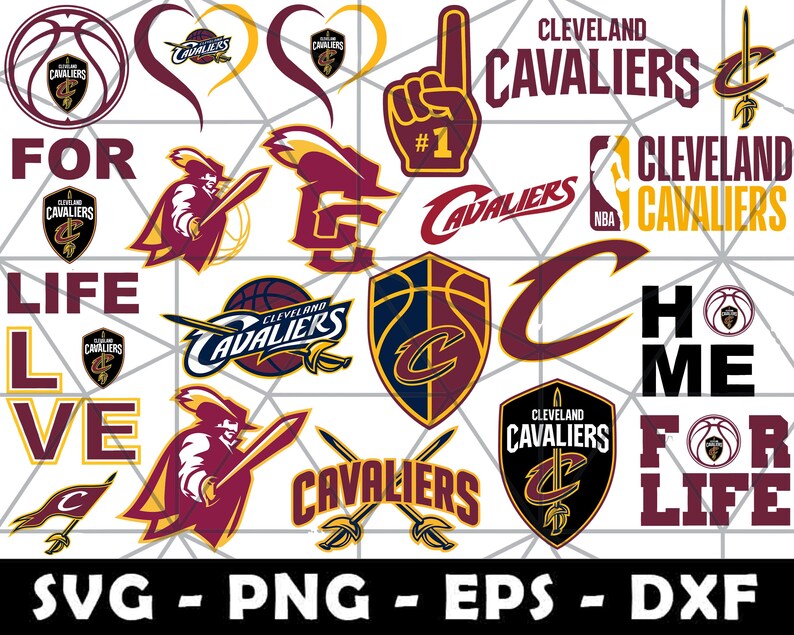 Download Combo 21 Cleveland Cavaliers Bundle Svg NBA sports ...