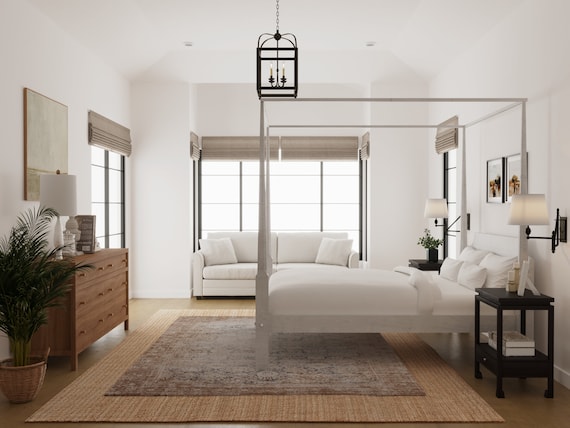 Online Bedroom Design Custom Interior Design Bedroom 3d Etsy