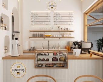 Renderizado de diseño de interiores en 3D, visualización personalizada de viviendas