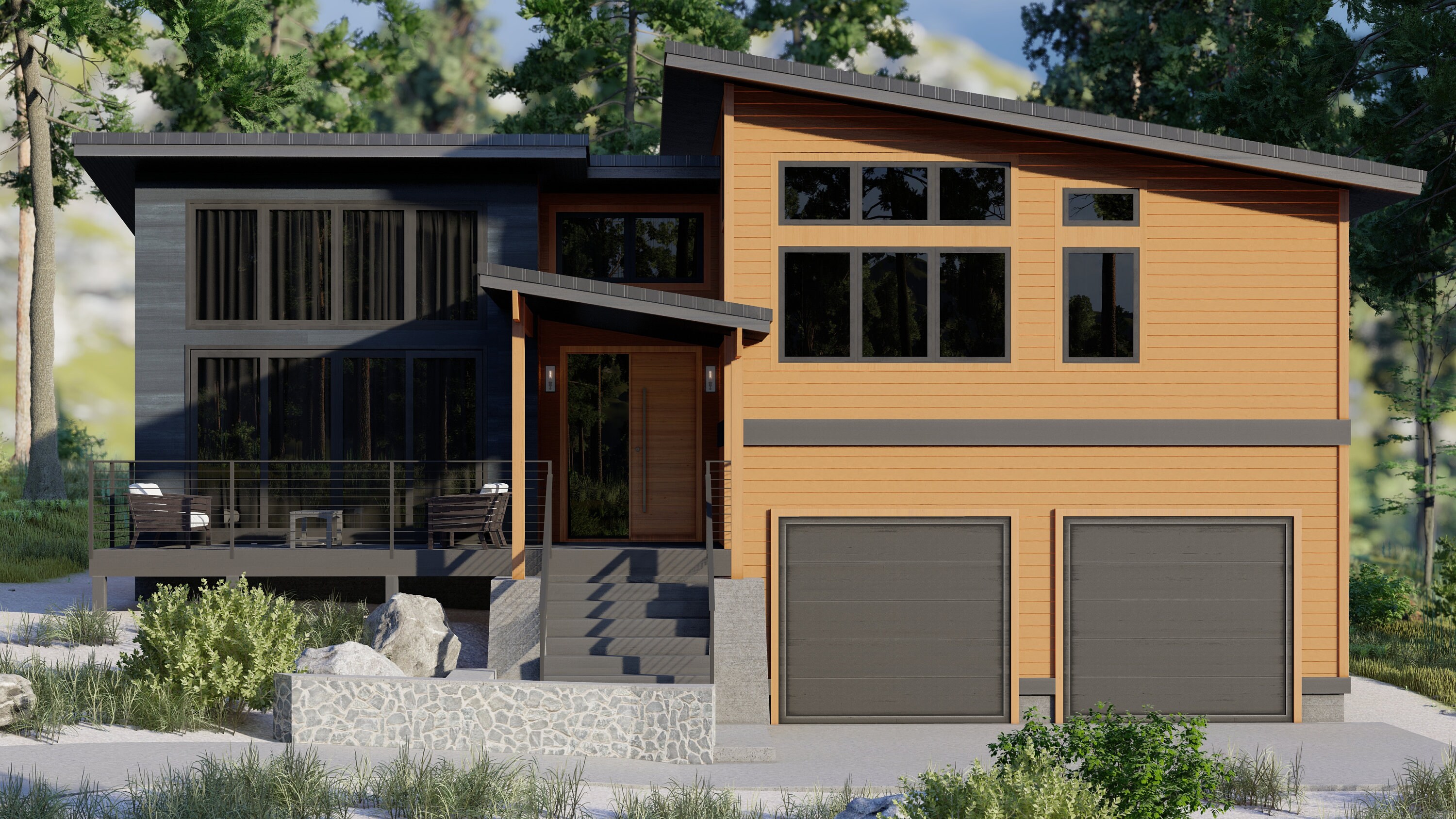 Online House Exterior Design, House Exterior 3d Rendering, 3d Rendering ...