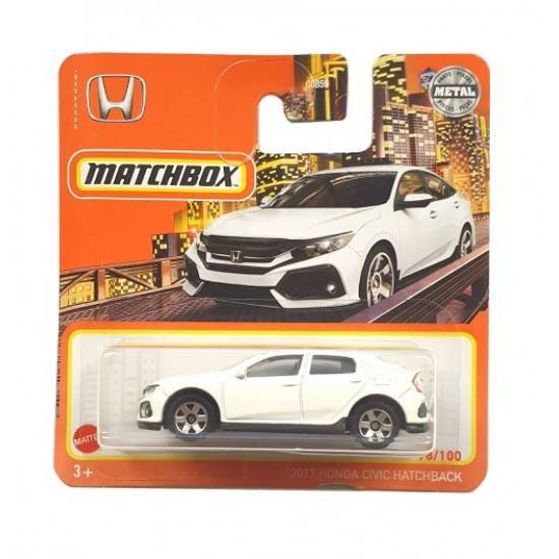 Honda Civic Model Car Gift Matchbox Toy Etsy