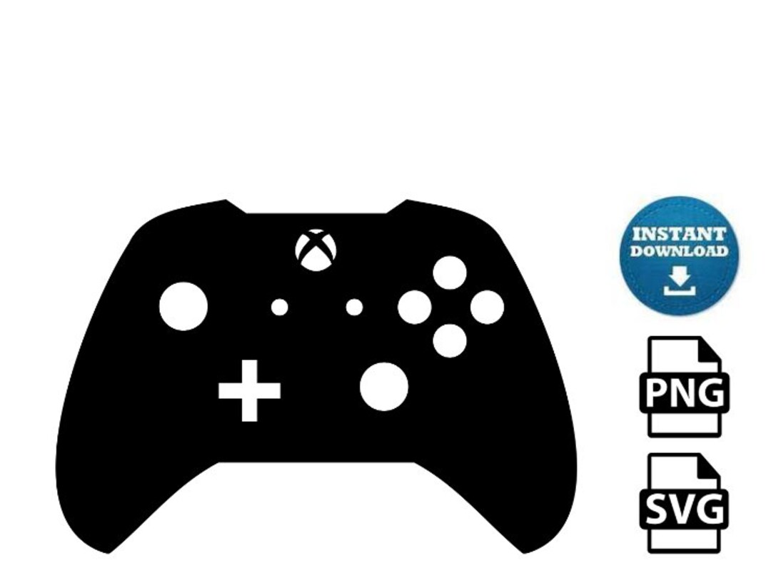 Xbox Controller Gamer Art Png and SVG File Instant Download - Etsy