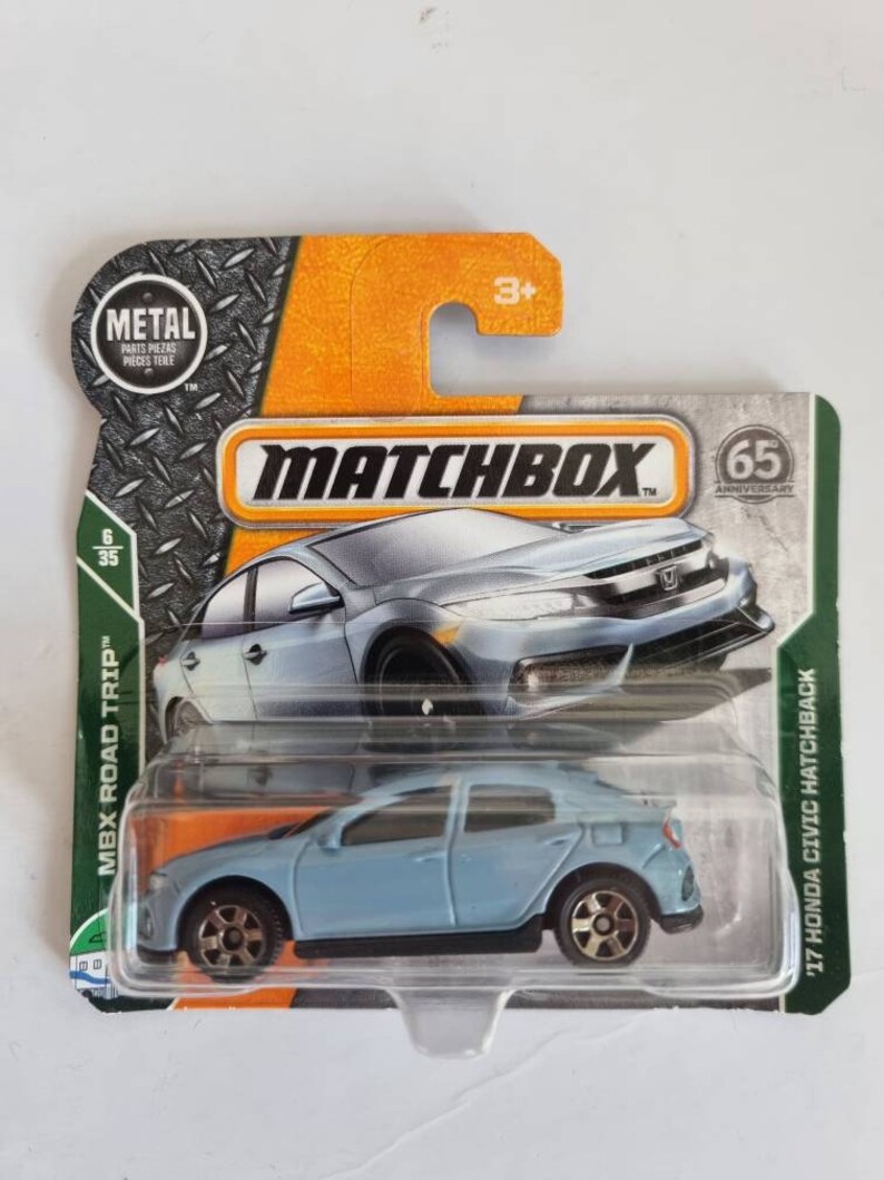 Honda Civic Model Car Gift Matchbox Toy Etsy