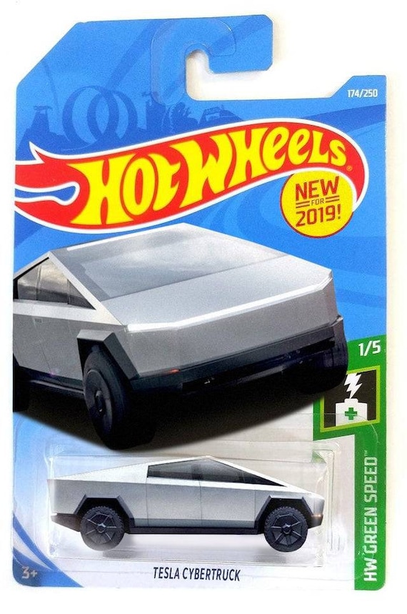 Tesla Cyber Truck Hot Wheels Electric Car Etsy Nederland