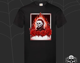 Michael Myers Polaroid T shirt, Horror clothing, Michael Myers T-shirt, Horror T-shirt, Horror T-shirt, Classic Horror Movie, Horror Themed