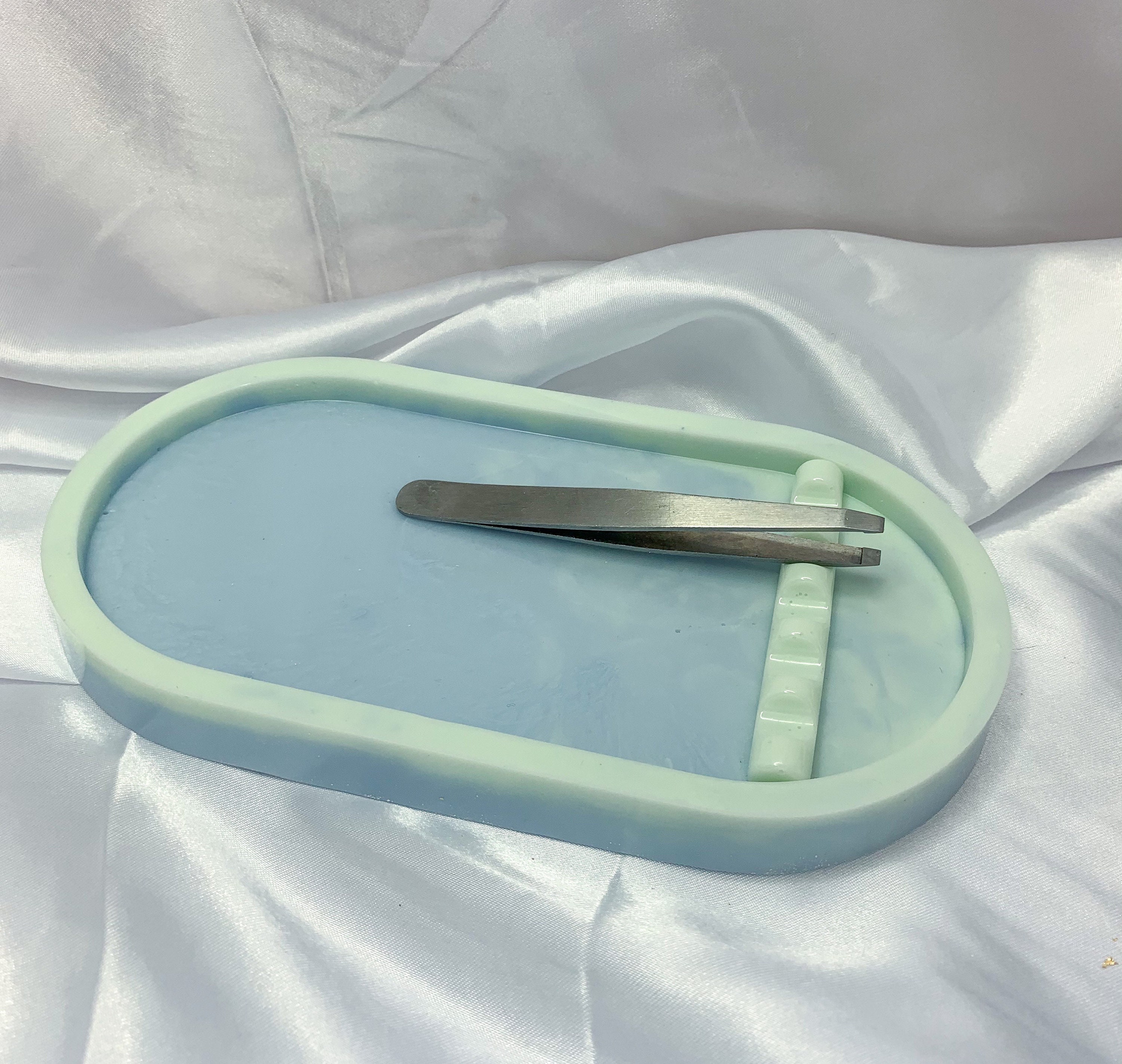 Nail technician tray and tool rest set / nail tech tray / Etsy