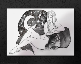 Luna Illustration