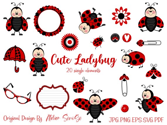 Kit Digital Ladybug png - Scrapbook