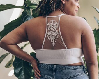 off the shoulder bralette plus size
