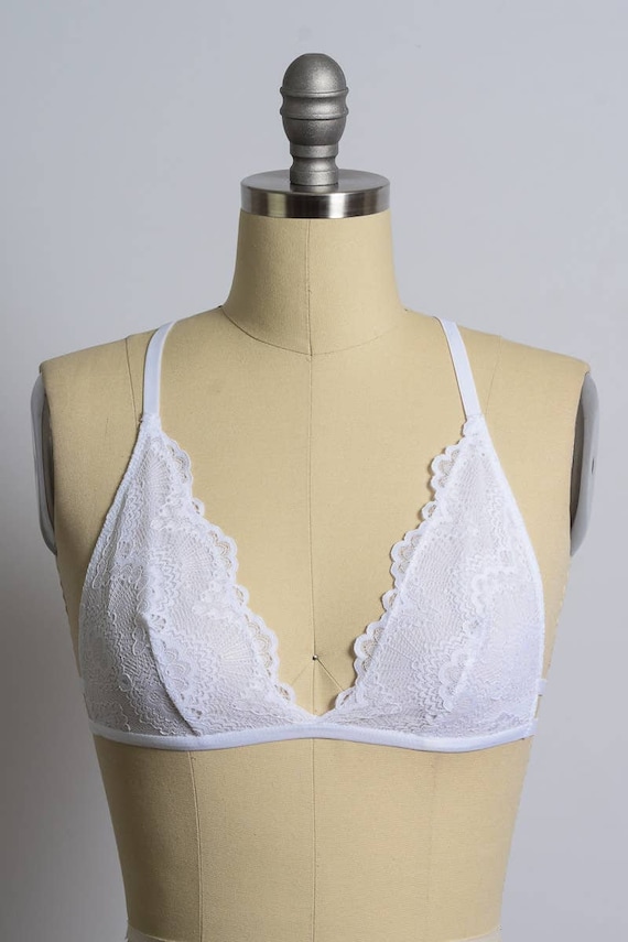 Triangle Lace Bralette - image 5