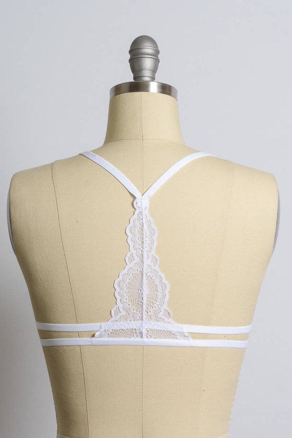 Triangle Lace Bralette - image 8