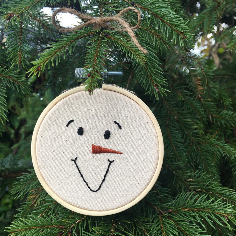 Christmas Bauble Ornaments Collection // Embroidery Hoop Art Etsy