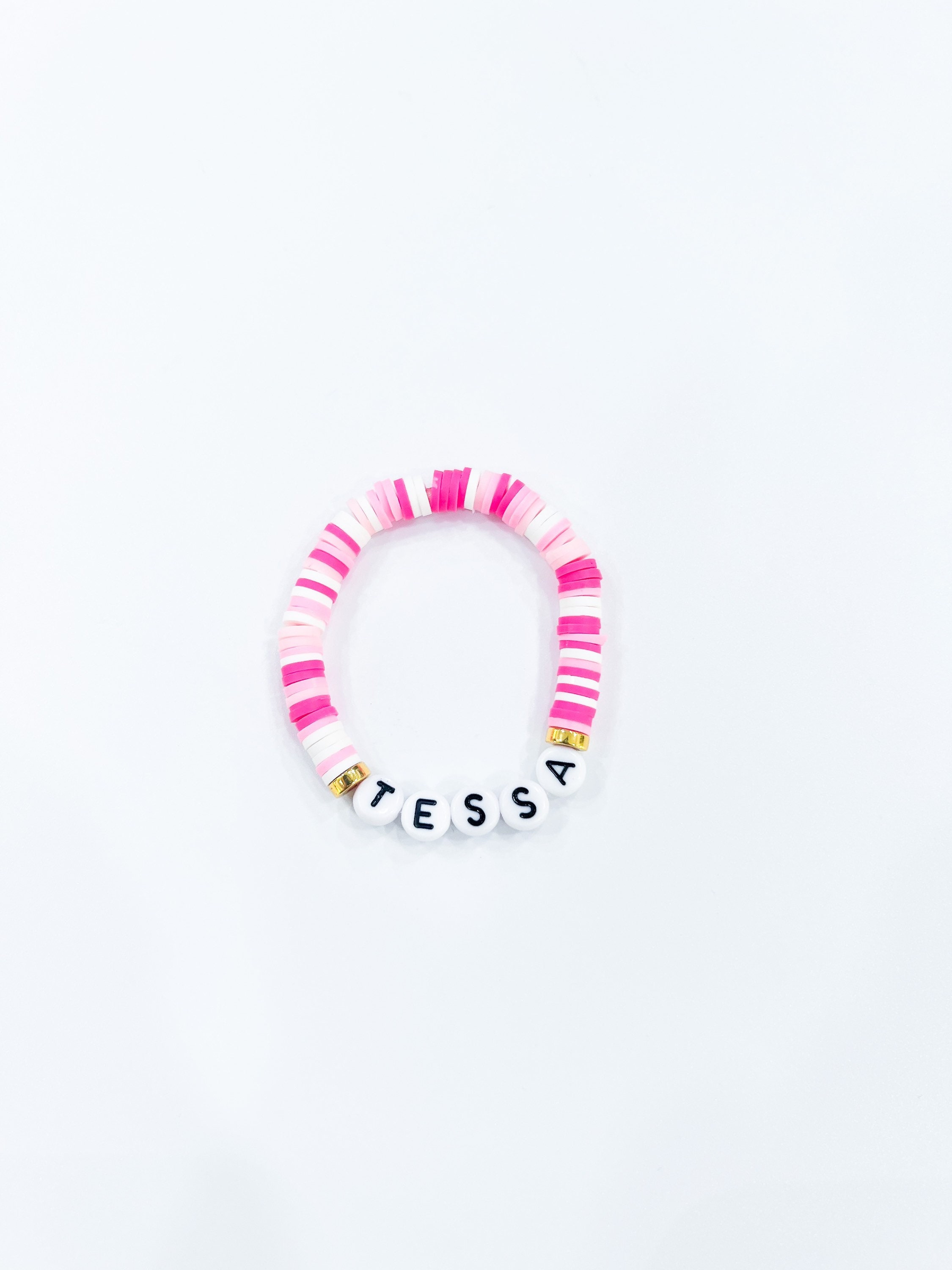 Bracelet personnalise Enfant - Fait main avec ♥︎