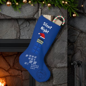 Personalisierter Doctor Who Weihnachtsstrumpf