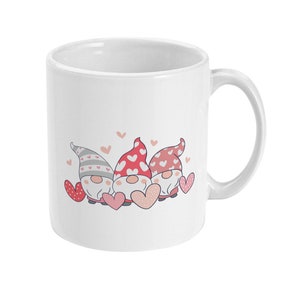 Personalised Valentine Gonk 11oz Mug