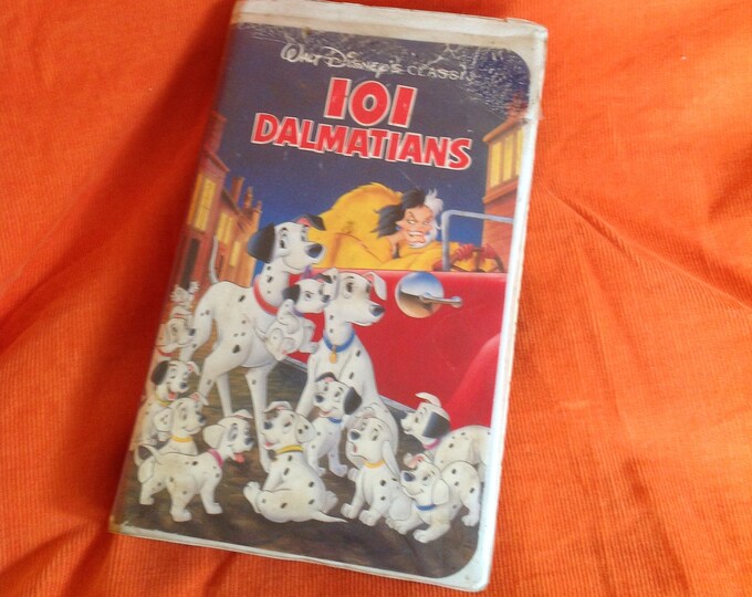 RARE Black Diamond 101 DALMATIANS VHS Etsy
