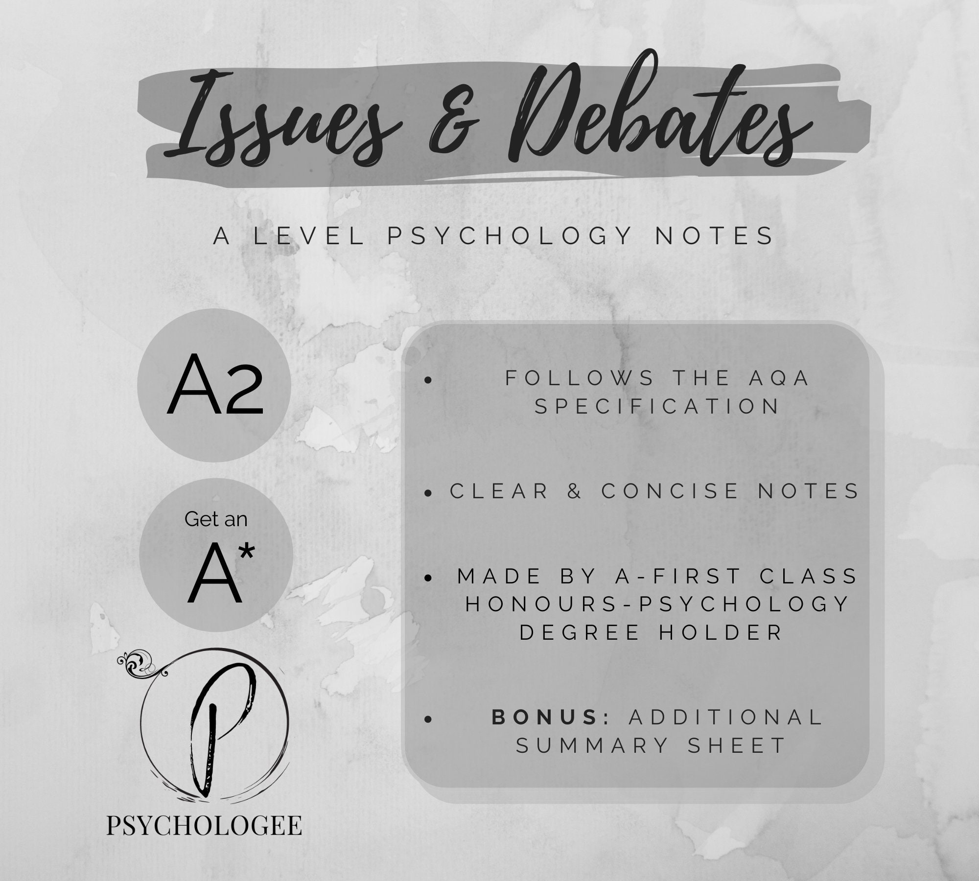 Issues and Debates Psychology A Level Revision Topic Notes for AQA A2