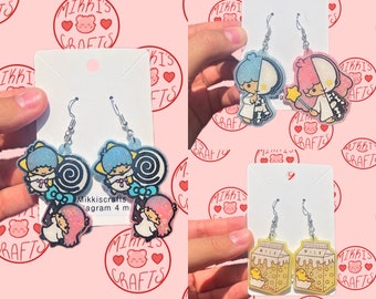 Kawaii Character Earrings