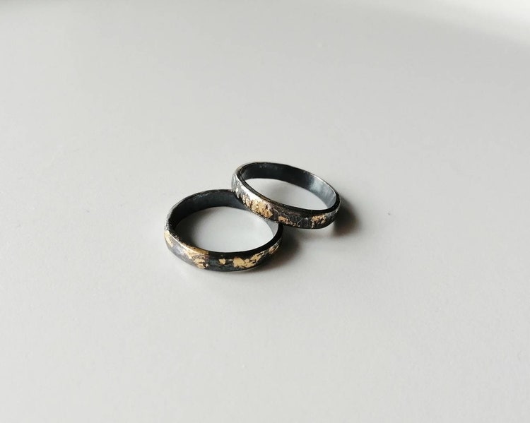 Selling UK Online Shop Gold Detailed Sterling Silver