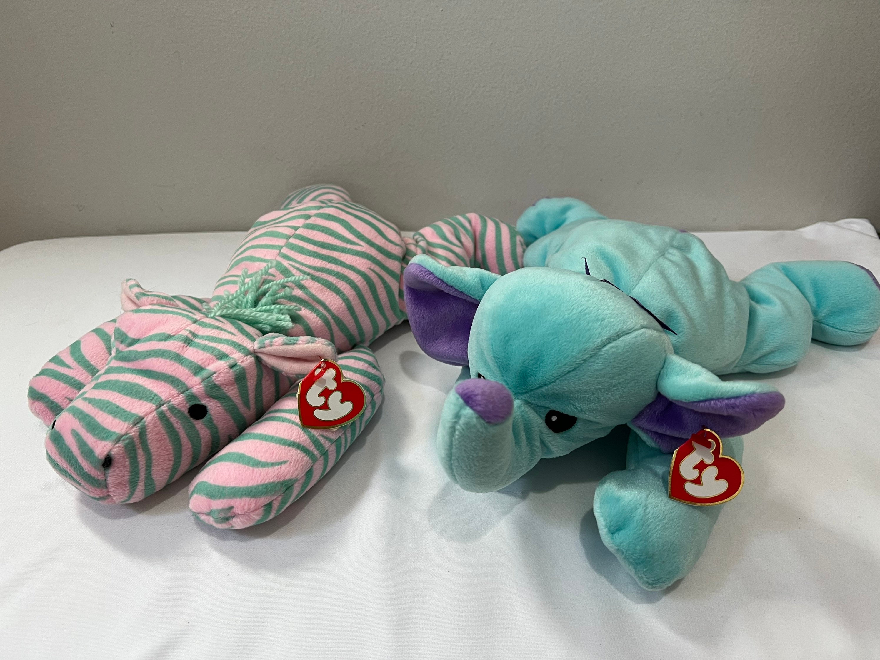 Buy Ty Pillow Pals Choice of Squirt the Elephant and Zulu the