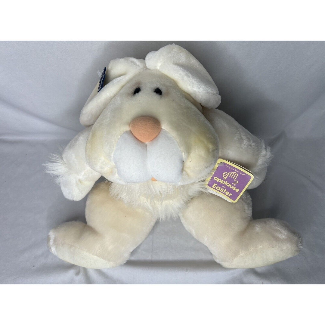 Vintage Applause 1983 Linda Novck Carrot Patch Bunny Rabbit Plush ...