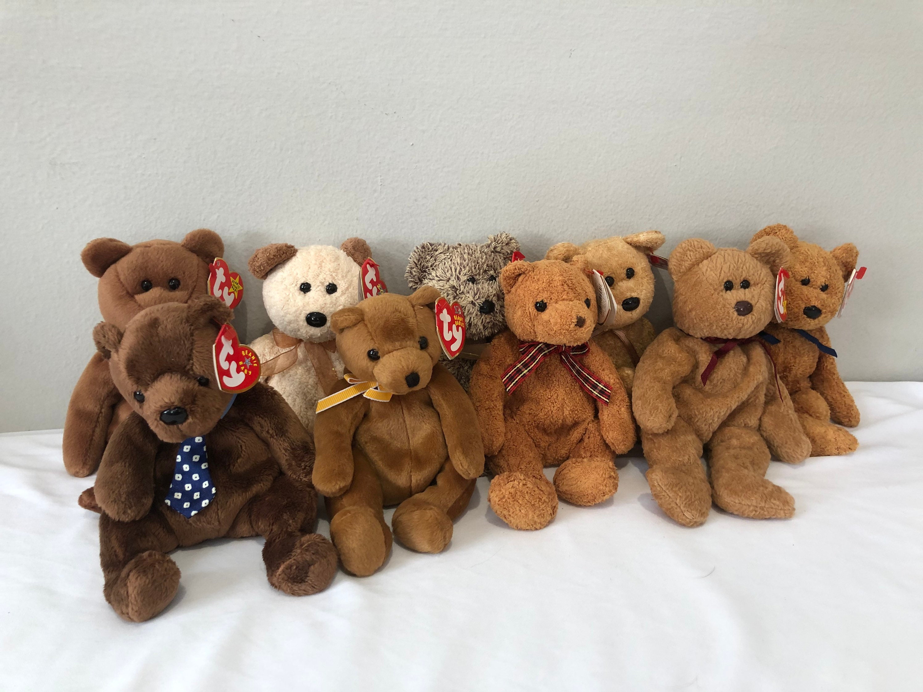 Ty Beanie Babies Choice of Brown Bear Etsy