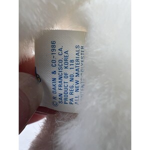1976 PELUCHE VINTAGE - COUPLE DE CHIOTS R. DAKIN & CO - COLLECTION SAN FRANCISCO