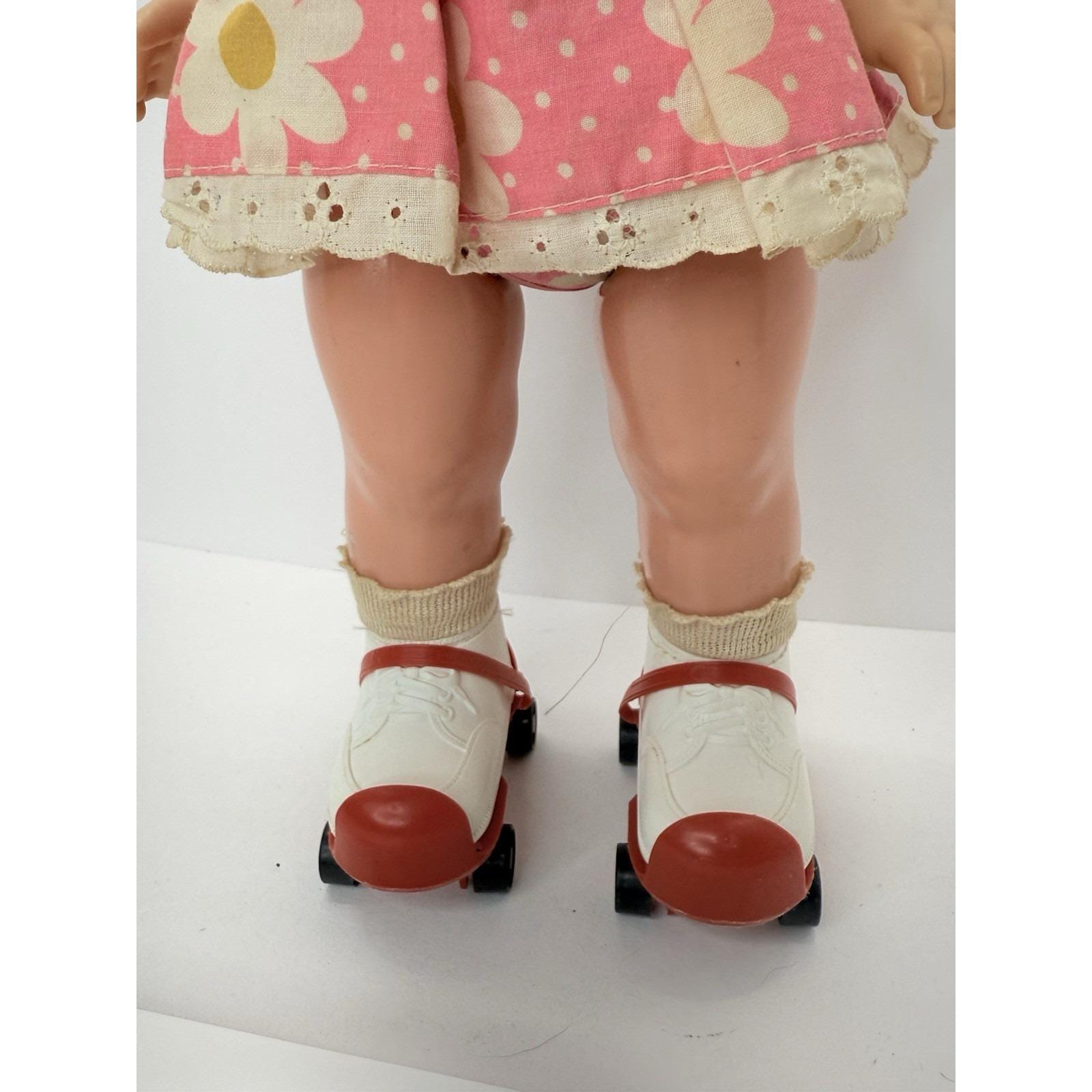 Baby First Step 1964 the Walking Doll by Mattel Mid Flower Dress