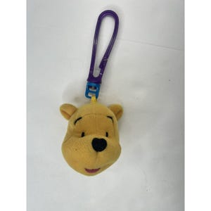 Disney McDonalds: Winnie The Pooh Plush Clip-On Keychain Vintage Toy 1999