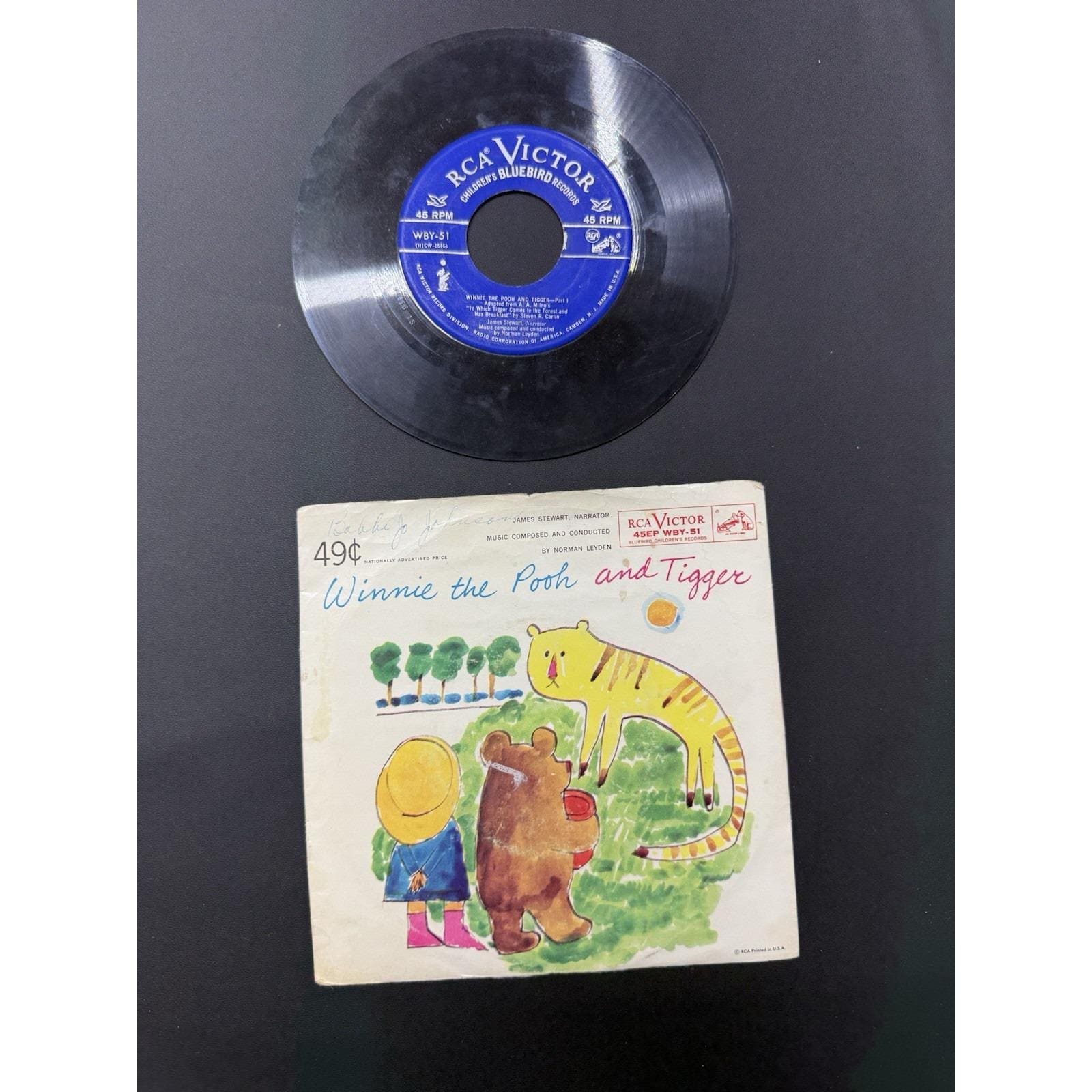 Winnie the Pooh Vinyl Record - Etsy