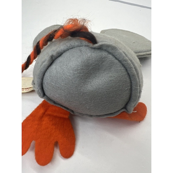 Vintage 1968 Rasputin Russ Berrie Felt Plush Beanbag Mouse Made in