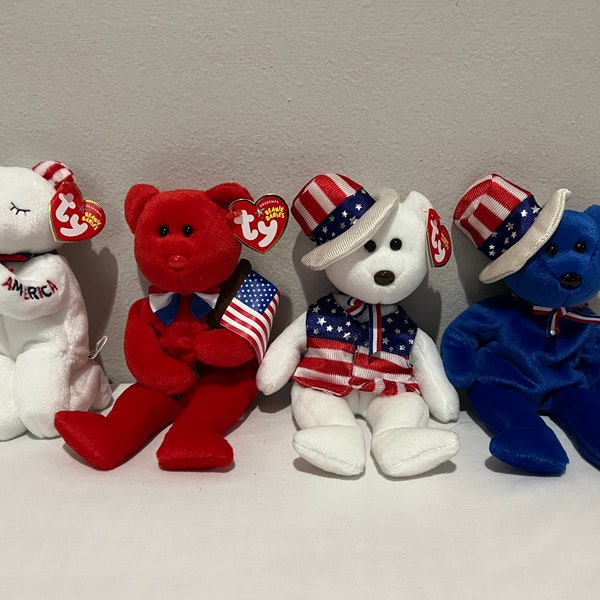 how much is 4th of july beanie baby