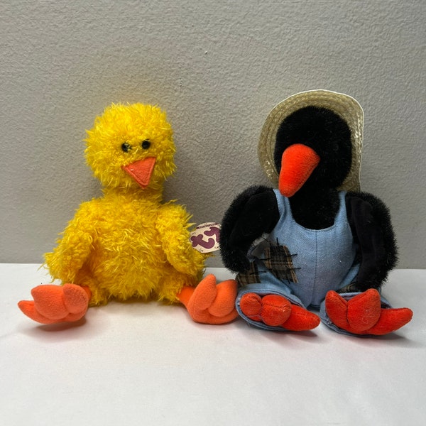 Ty Attic Treasures Choice of Plush Bird, Bonnie, Cawley