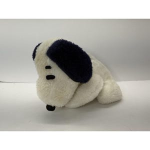 Vintage Snoopy Plush Sitting Knickerbocker Peanuts Character 8” Stuffed Dog