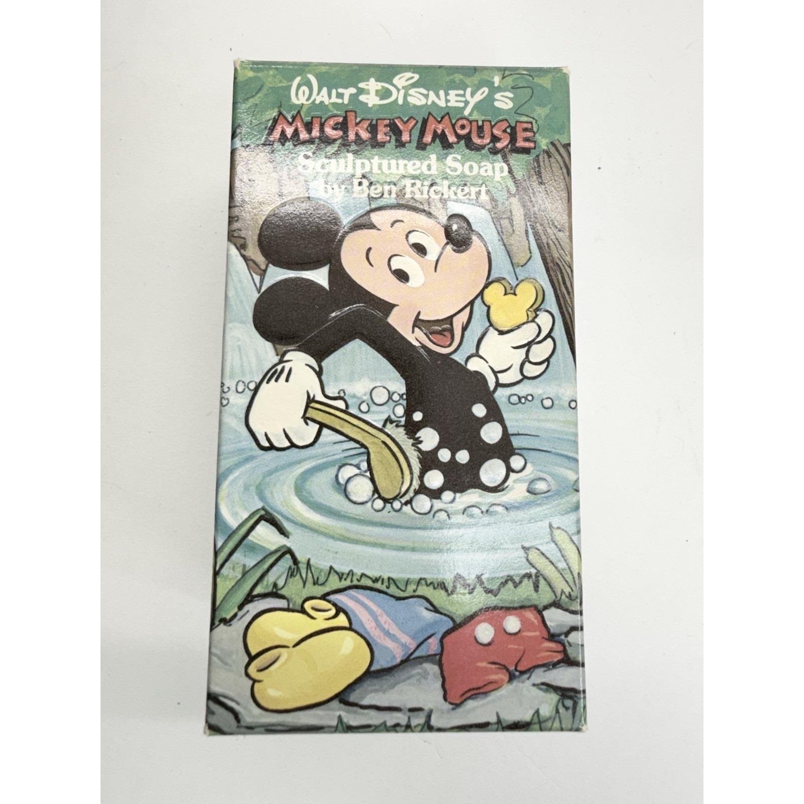 Vintage Mickey Mouse Disney Sculptured Soap by Ben Rickert Unused ...
