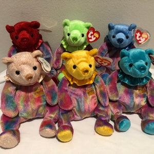 Ty Beanie Babies Choice of Happy Birthday Bears July thru December