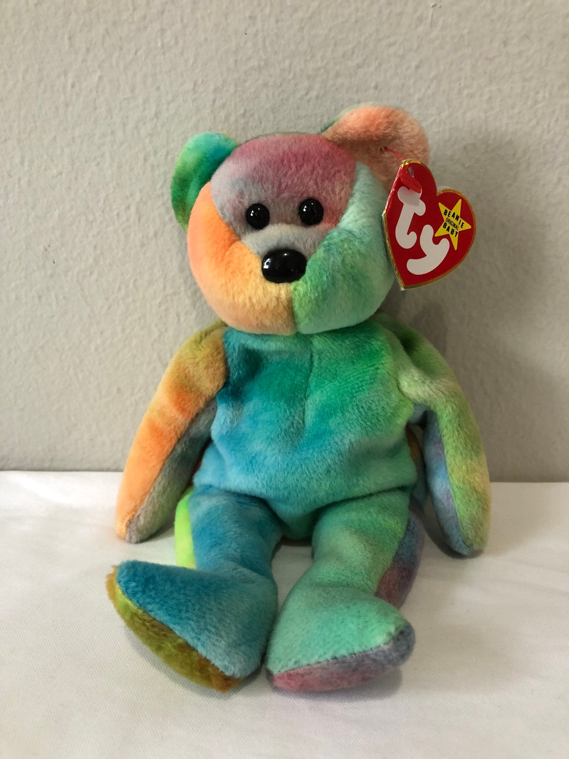 Ty Beanie Babies. Choice of Tye Dye Bear group 2 | Etsy