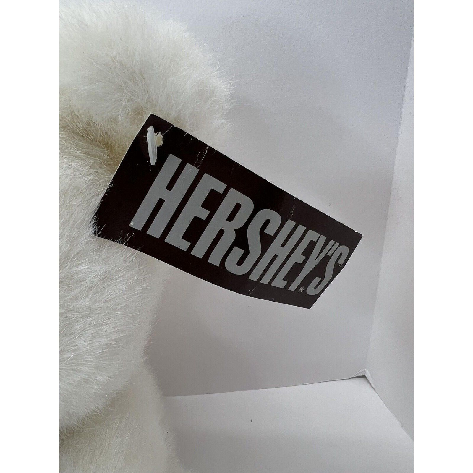 Vintage Applause 1987 Hershey Kiss White Teddy Bear 10