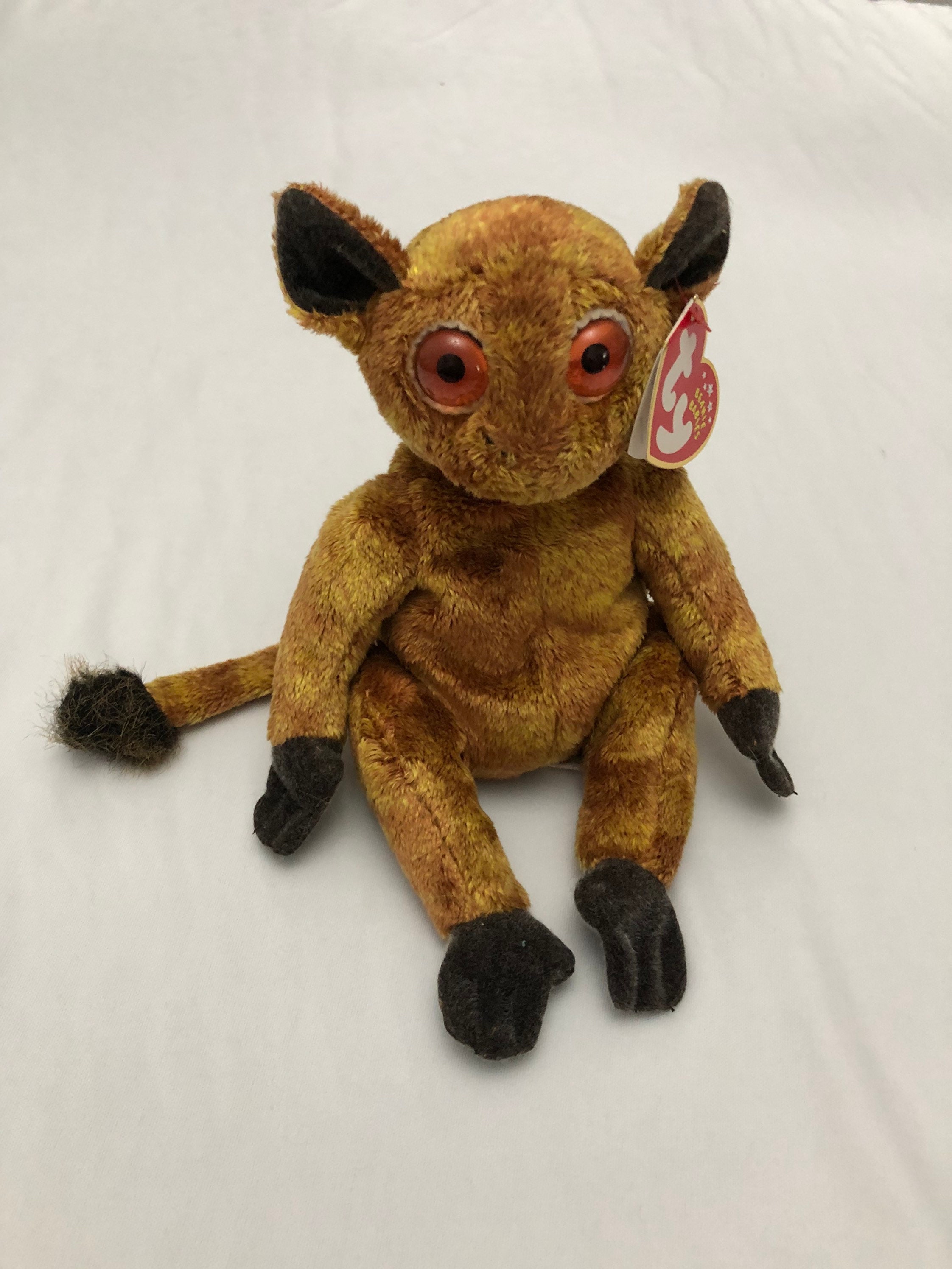 Ty Beanie Babies Choice of Monkey and Sloth Gizmo, Bananas