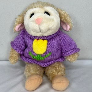 Keepsake Critters Lamb Plush Easter 1997 Gibson Greeting Cards Stuffed Animal